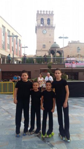 Exhibicin de patinaje artstico - Club Patn Totana - Fiestas de Santiago 2017 - 3