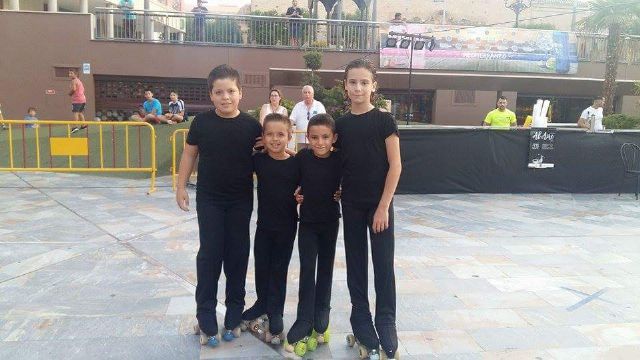 Exhibicin de patinaje artstico - Club Patn Totana - Fiestas de Santiago 2017 - 4