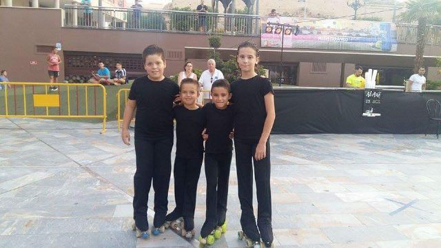 Exhibicin de patinaje artstico - Club Patn Totana - Fiestas de Santiago 2017 - 5