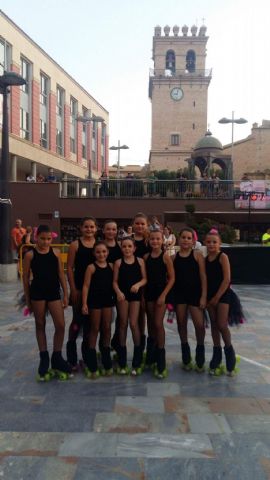 Exhibicin de patinaje artstico - Club Patn Totana - Fiestas de Santiago 2017 - 6