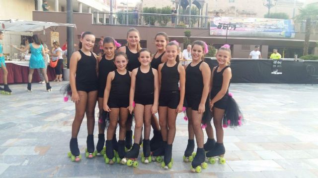 Exhibicin de patinaje artstico - Club Patn Totana - Fiestas de Santiago 2017 - 7