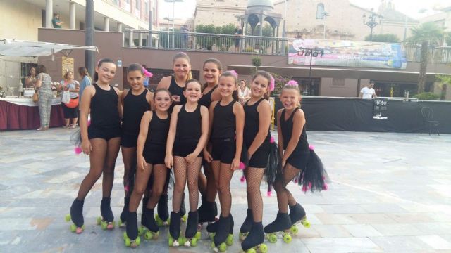 Exhibicin de patinaje artstico - Club Patn Totana - Fiestas de Santiago 2017 - 8