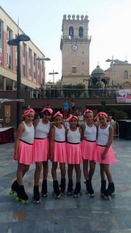Exhibicin de patinaje artstico - Club Patn Totana - Fiestas de Santiago 2017 - 13