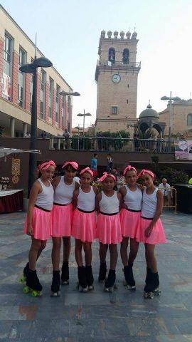Exhibicin de patinaje artstico - Club Patn Totana - Fiestas de Santiago 2017 - 14