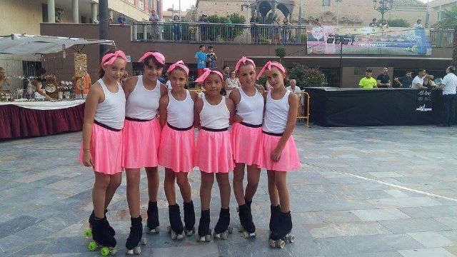 Exhibicin de patinaje artstico - Club Patn Totana - Fiestas de Santiago 2017 - 15