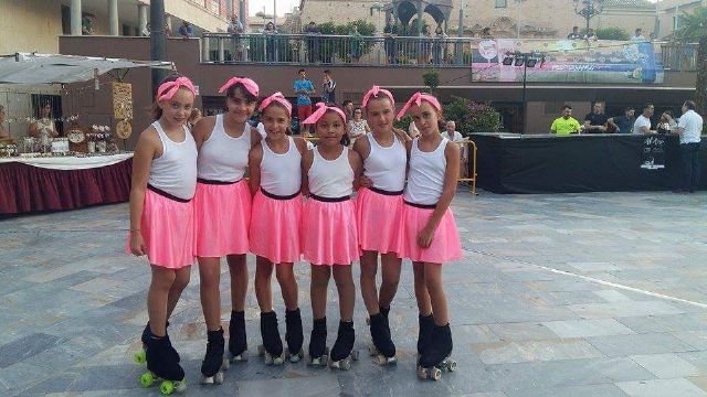 Exhibicin de patinaje artstico - Club Patn Totana - Fiestas de Santiago 2017 - 16