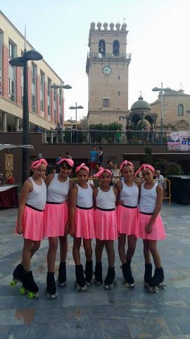 Exhibicin de patinaje artstico - Club Patn Totana - Fiestas de Santiago 2017 - 17