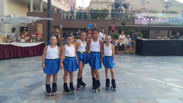 Exhibicin de patinaje artstico - Club Patn Totana - Fiestas de Santiago 2017 - 18