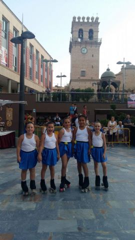Exhibicin de patinaje artstico - Club Patn Totana - Fiestas de Santiago 2017 - 19