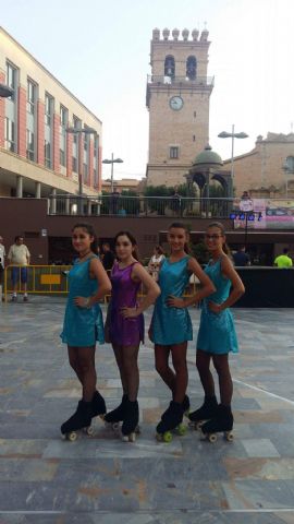 Exhibicin de patinaje artstico - Club Patn Totana - Fiestas de Santiago 2017 - 22