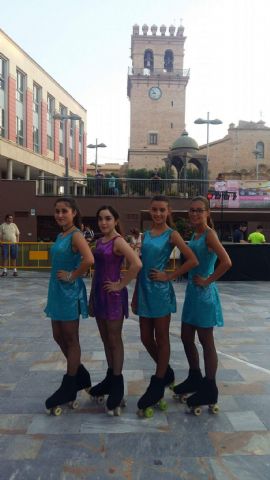 Exhibicin de patinaje artstico - Club Patn Totana - Fiestas de Santiago 2017 - 23