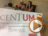 La nueva extensin permanente de la Universidad de Murcia arranca su actividad en Totana con una charla y la exposicin Centum sobre los cien años de esta institucin docente