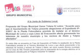 A propuesta de Ganar Totana IU, el Ayuntamiento presentar alegaciones al proyecto de la Planta Fotovoltaica prevista en la diputacin lorquina de Zarcilla de Ramos