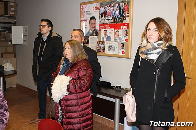 Juventudes Socialistas de Totana realiza un homenaje a su presidente de honor Laureano Molino - 7