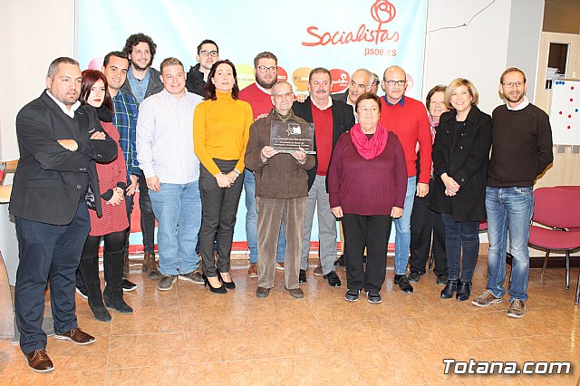 Juventudes Socialistas de Totana realiza un homenaje a su presidente de honor Laureano Molino - 19