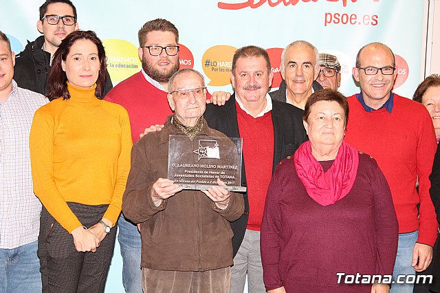 Juventudes Socialistas de Totana realiza un homenaje a su presidente de honor Laureano Molino - 21