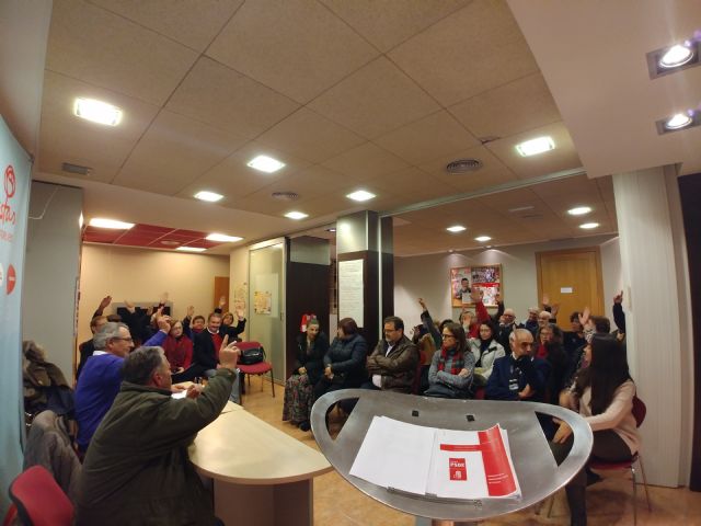 Andrs Garca Cnovas es reelegido como Secretario General del PSOE de Totana - 5