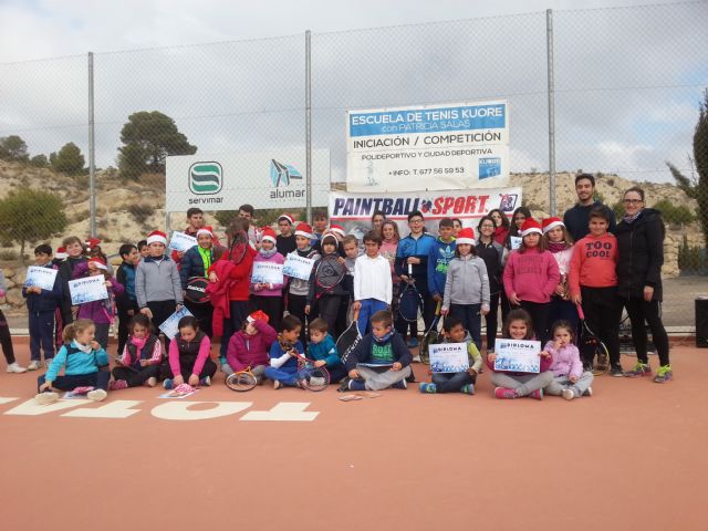 Clausura navideña de la Escuela de tenis Kuore - 1