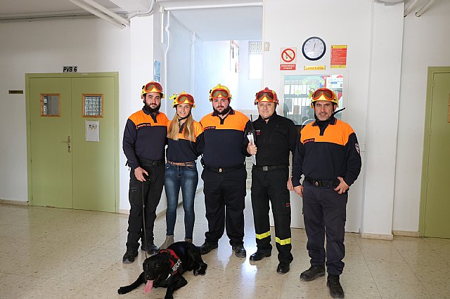 Proteccin Civil realiza un simulacro de incendio en el CEIB “Guadalentn” - 1