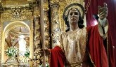 La Hdad. de San Juan Evangelista celebró el pasado miércoles una Eucaristía coincidiendo con el día de su onomástica en la Parroquia de Santiago el Mayor