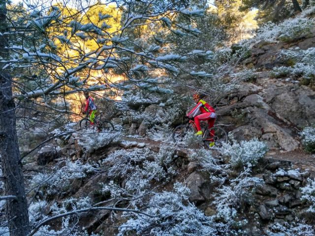 Caen las primeras nieves de este año en Sierra Espuña - 2