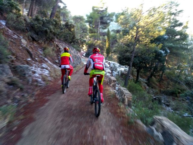Caen las primeras nieves de este año en Sierra Espuña - 7
