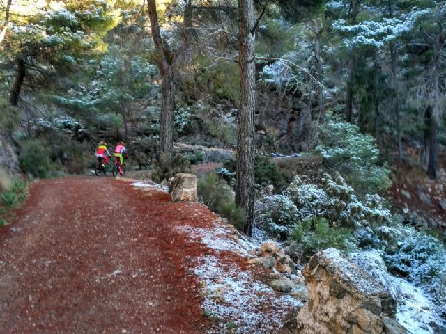 Caen las primeras nieves de este año en Sierra Espuña - 8