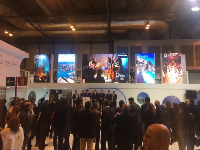 Totana presenta su oferta turstica en FITUR dentro del expositor de la Mancomunidad de Turismo de Sierra Espuña, - 1