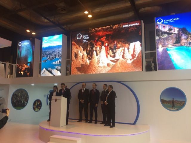 Totana presenta su oferta turstica en FITUR dentro del expositor de la Mancomunidad de Turismo de Sierra Espuña, - 5