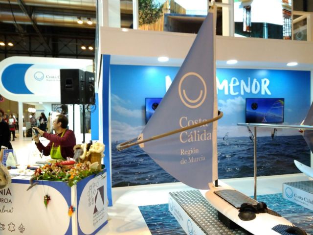 Totana presenta su oferta turstica en FITUR dentro del expositor de la Mancomunidad de Turismo de Sierra Espuña, - 16