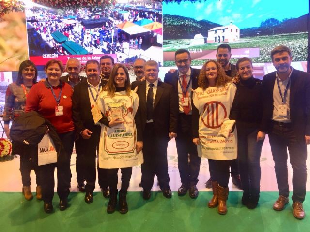 Totana presenta su oferta turstica en FITUR dentro del expositor de la Mancomunidad de Turismo de Sierra Espuña, - 24