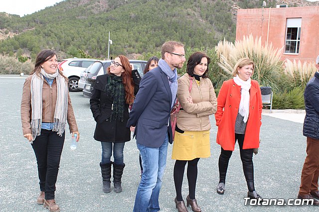 Los diputados del grupo parlamentario Popular, encabezados por su portavoz Vctor Manuel Martnez, visitaron el yacimiento arqueolgico La Bastida, en Totana - 13