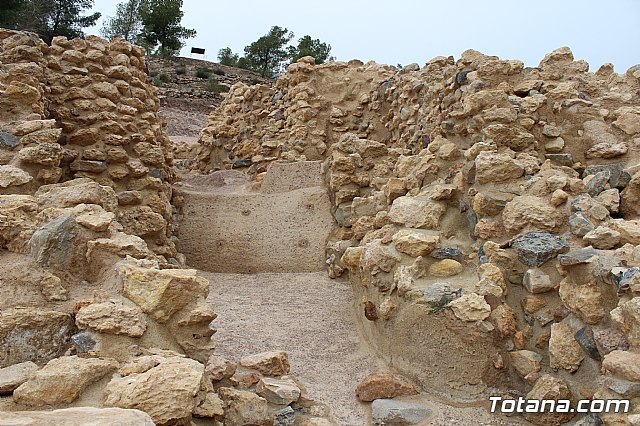 Los diputados del grupo parlamentario Popular, encabezados por su portavoz Vctor Manuel Martnez, visitaron el yacimiento arqueolgico La Bastida, en Totana - 32