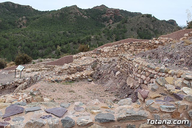 Los diputados del grupo parlamentario Popular, encabezados por su portavoz Vctor Manuel Martnez, visitaron el yacimiento arqueolgico La Bastida, en Totana - 47