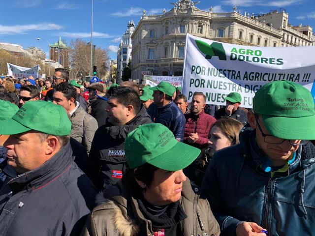 Autoridades municipales participaron hoy en la manifestacin celebrada en Madrid para reivindicar agua para el Levante español - 32