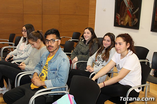 Ms de medio centenar de jvenes comienzan el Encuentro “SuperEstudiantes2018” con una recepcin institucional en el Ayuntamiento - 5