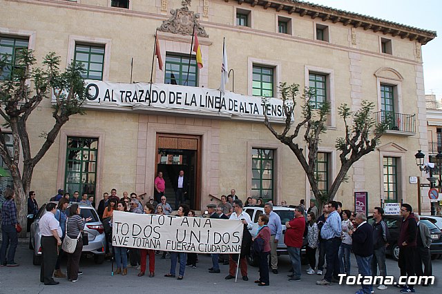 El Pleno acuerda exigir a Adif y al Ministerio de Fomento la retirada inmediata del nuevo trazado del AVE a su paso por Totana - 6