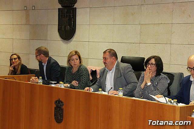 El Pleno acuerda exigir a Adif y al Ministerio de Fomento la retirada inmediata del nuevo trazado del AVE a su paso por Totana - 16