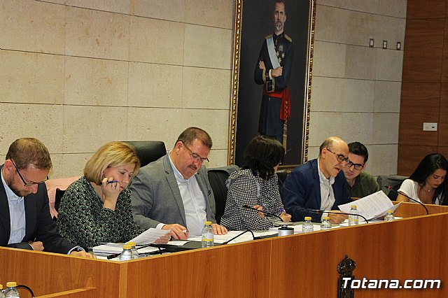 El Pleno acuerda exigir a Adif y al Ministerio de Fomento la retirada inmediata del nuevo trazado del AVE a su paso por Totana - 21