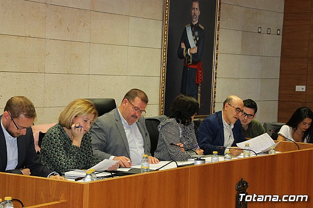 El Pleno acuerda exigir a Adif y al Ministerio de Fomento la retirada inmediata del nuevo trazado del AVE a su paso por Totana - 21