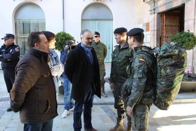 400 componentes e la III Bandera Paracaidista ´Ortiz de Zarate´ peregrinan a Caravaca - 3, Foto 3