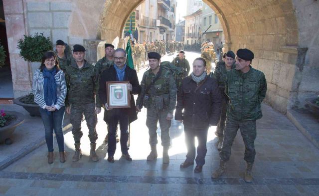 400 componentes e la III Bandera Paracaidista ´Ortiz de Zarate´ peregrinan a Caravaca - 5, Foto 5