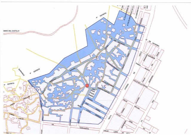 Programado corte en la iluminación de la vía pública del entorno de la plaza Juan Paco Baeza - 1, Foto 1