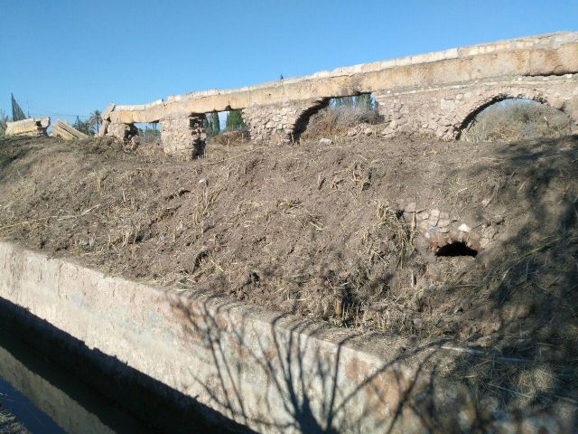 HUERMUR exige la paralización de la limpieza salvaje del carril de la Aljufía - 1, Foto 1