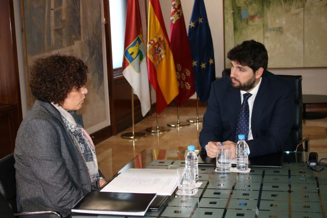 Fernando López Miras recibe a la alcaldesa de Puerto Lumbreras - 2, Foto 2