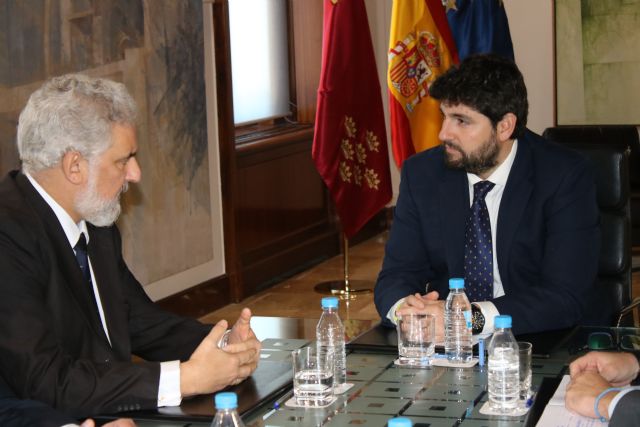 López Miras se reúne con el presidente de Navantia y miembros del Comité de Dirección de la empresa - 1, Foto 1