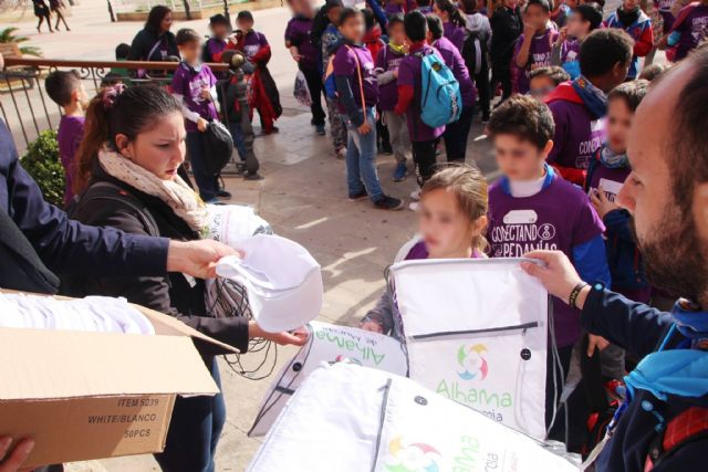 Los escolares del municipio descubren Alhama con el programa 