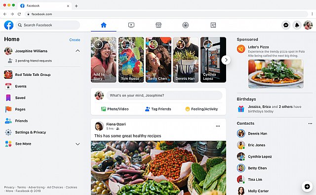 Así será el nuevo diseño de la web de Facebook.com - 1, Foto 1