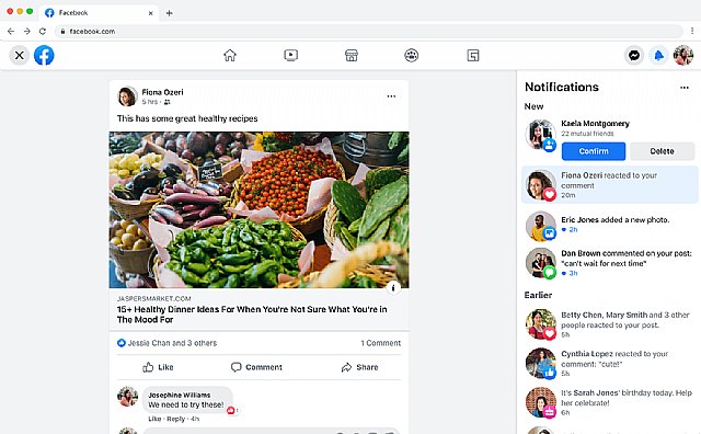 Así será el nuevo diseño de la web de Facebook.com - 2, Foto 2