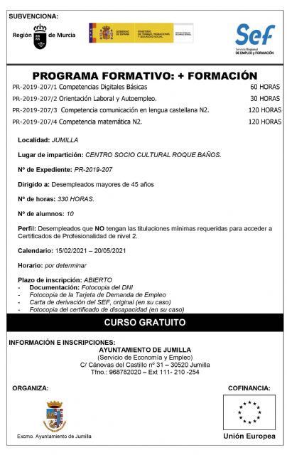 Abierto el plazo de inscripción para los cursos 'Organización y gestión de almacenes' y '+Formación' - 2, Foto 2